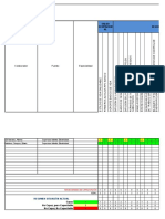 Matriz de Capacitación Supervisor de Mantenimiento Eléctrico - PLUSPETROL