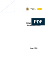 Manual de Estadísticas Ambientales Andinas