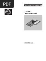 TXB-AD Translator Board Installation and Operation Manual
