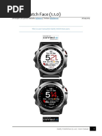 Download Clarity Watch Face 110 Garmin by Vicente Beyrouthy Arribas SN294492057 doc pdf