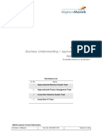  Approach Document example