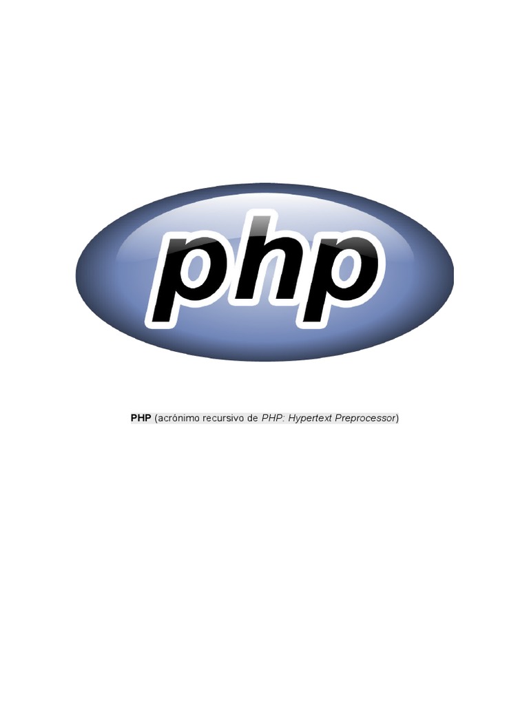Curso PHP | PDF | Servidor web | Internet y web