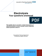 Electrolysis Your Questions Answered