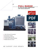 Oil-Free Air Compressor Guide for Textile Industry