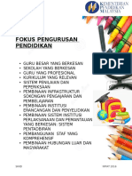 Fokus Pengurusan Pendidikan