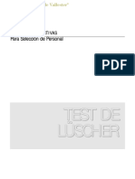 Manual Test de Luscher by Luis Vallester