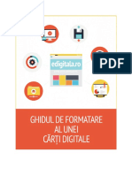 Ghidul de Formatare Al Unei Carti Digitale