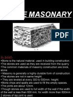 Stone Masonary