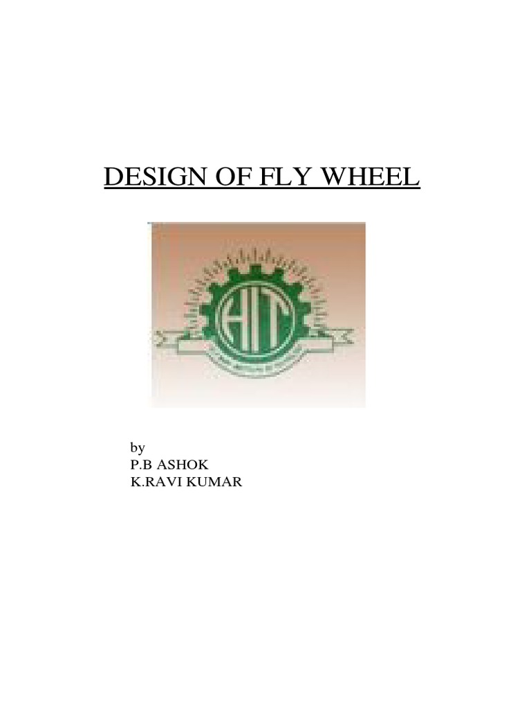 Design of Flywheel PDF Computing And Information Technology Science