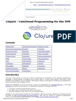 Clojure - Functional Programming For The JVM