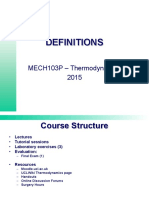 Thermodynamics Introduction