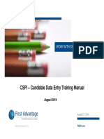 CSPi Training Manual