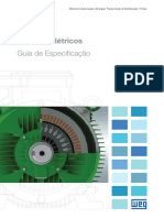 WEG Guia de Especificacao de Motores Eletricos 50032749 Manual Portugues Br