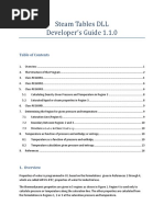 Steam Tables IAPWS-IF97 Formulation