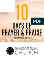 10 Days of Prayer and Fasting