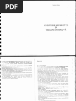 Anestezie Si Urgente in Terapie Intensiva (Olariu) | PDF