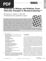 Download Peppas2006 Hydrogels in Biology and Medicine From Molecular Principles to Bionanotechnology by jjlanegra SN294525243 doc pdf