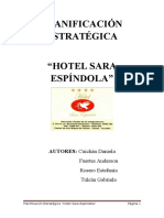 Planificación Estratégica Hotel Sara Espíndola