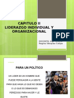 Liderazgo Individual y Organizacional