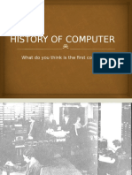 History of Computer