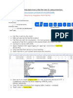 Overall Process of Inbound GL Integration From Flat File