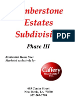 Timber Stone Estates Phase III Packet
