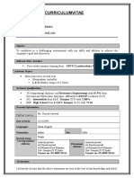 Curriculumvitae: Ambesh Jaiswal Electronics Engineering