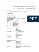 Contoh Perhitungan Debit Dengan Metode Mock