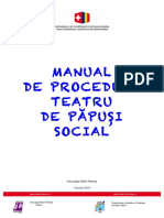 Manual Teatru de Păpuși Social