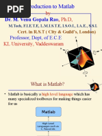 476 56518 MVGR Matlab Tutorial