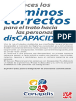 Terminos Correctos Sobre Discapacidad