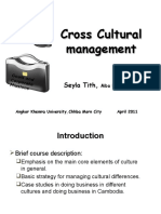 Cross Cultural Managment 04 2011