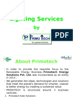 PRIMOTECH - Lighting Services