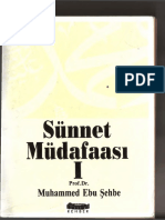 Ebu Şehbe-Sünnet Mudafaasi (1-2)