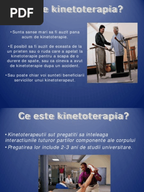 Kinetoterapia | PDF