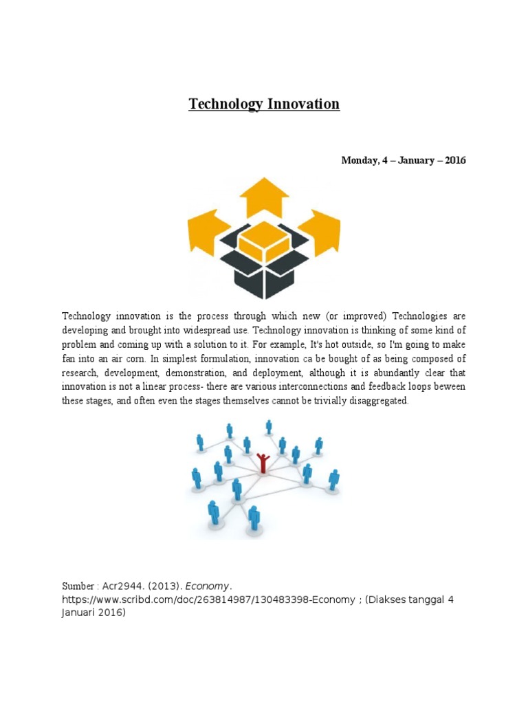 Understanding Technology Innovation Process | PDF | Business | Computers