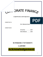 Corporate Finance