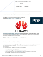 Mengatasi Permasalahan Modem Huawei Yang Error - Playday