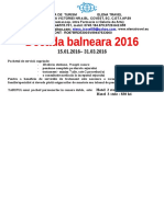 Decada Balneara 2016