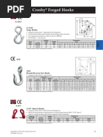 Crosby Forged Hooks: G-3315 G-3315 Snap Hooks