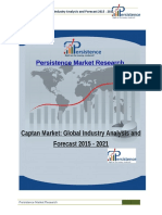 Persistence Market Research: Captan Market: Global Industry Analysis and Forecast 2015 - 2021
