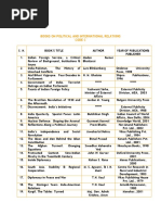 Download List of Books on Political and International Relations by Asociacin Amigos de India-Colombia SN29456409 doc pdf