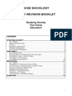AQA Revision Booklet Unit 1