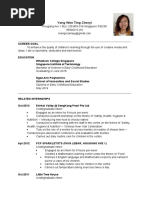 work resume