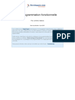 Programmation Fonctionnelle