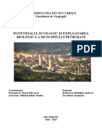 Biogeografie Petroșani Bun 1