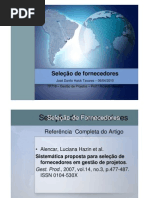 Tavares_Seleção_fornecedores