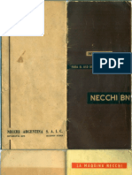NECCHI BN - Manual de Instrucciones Máquina Para Coser