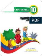 Libro de Estudiante Ciencias Naturales 10mo