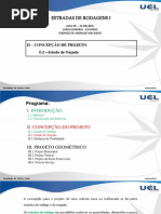 Estradas de Rodagens - Estudo de Traçado